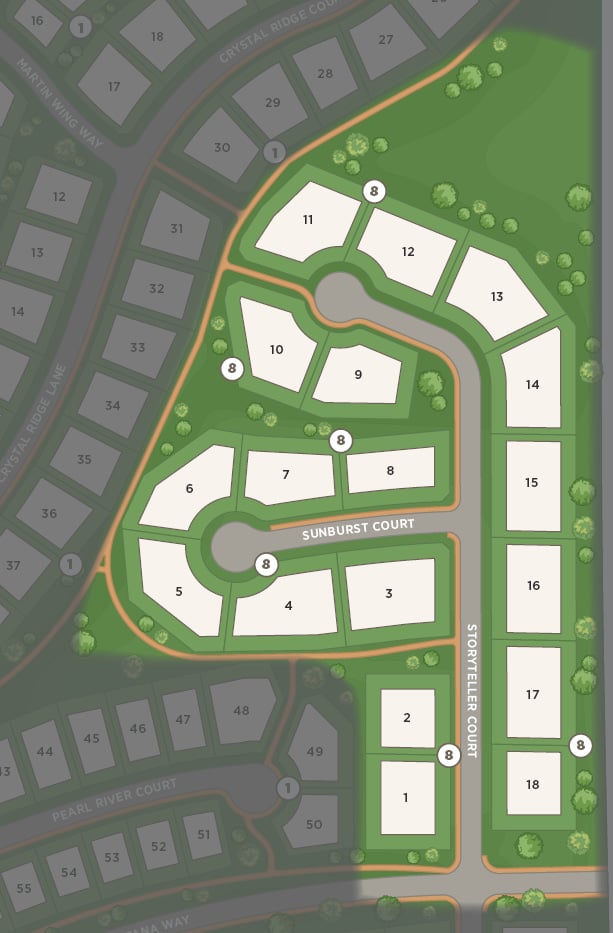 HalfAcre Homesites at Greens Prairie Reserve